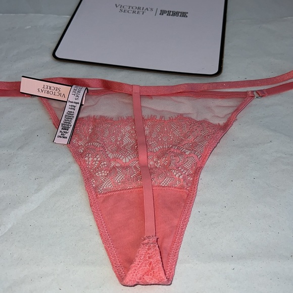 Victoria's Secret VString Mesh & Lace THONG Panty XL - Picture 10 of 10